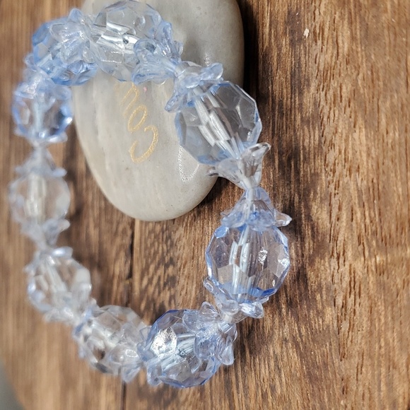 Edwardian frozen‎ borealis bracelet B3140 - Picture 2 of 2